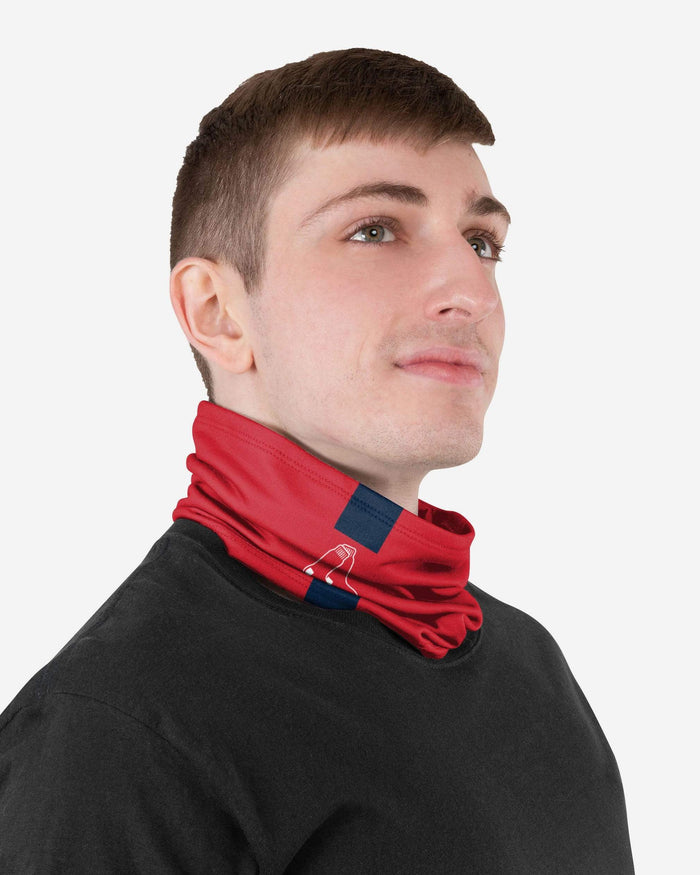 Boston Red Sox On-Field Red UV Gaiter Scarf FOCO - FOCO.com