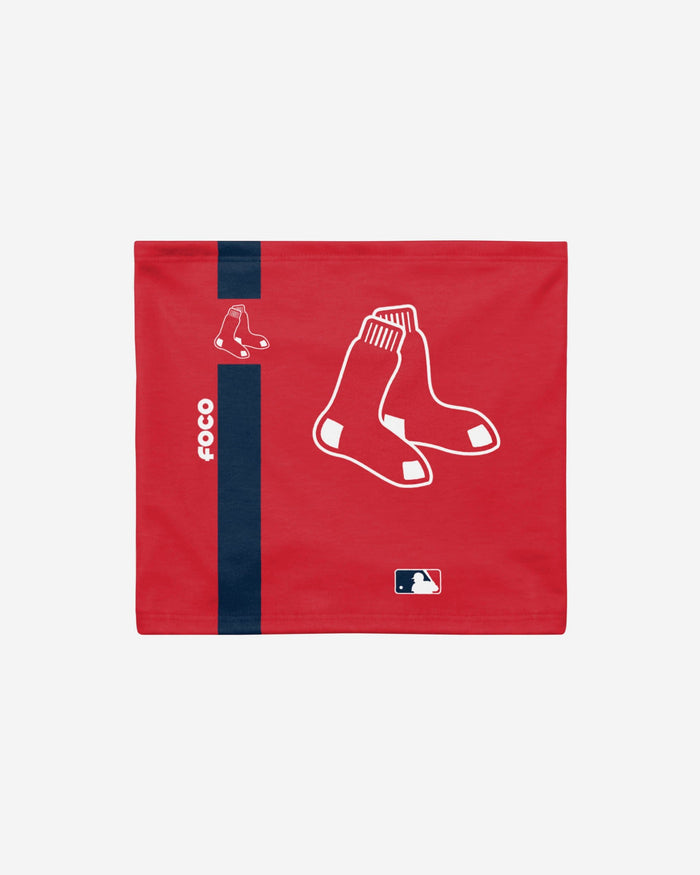 Boston Red Sox On-Field Red UV Gaiter Scarf FOCO - FOCO.com