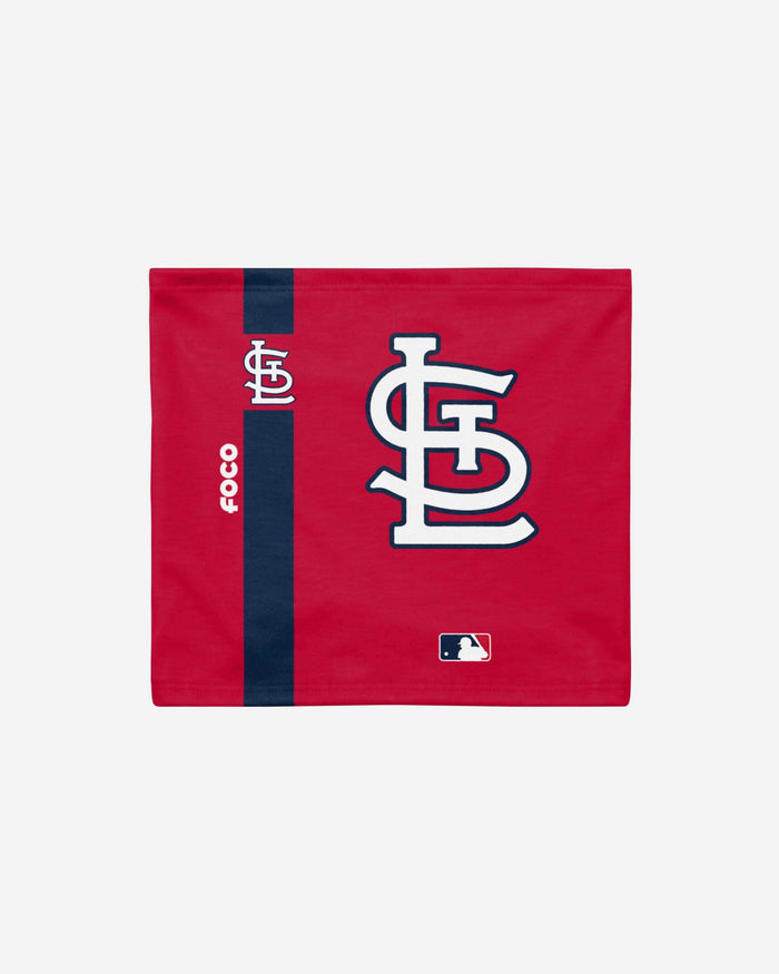 St Louis Cardinals On-Field Red UV Gaiter Scarf FOCO - FOCO.com