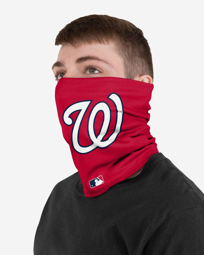 Washington Nationals On-Field Red UV Gaiter Scarf FOCO - FOCO.com