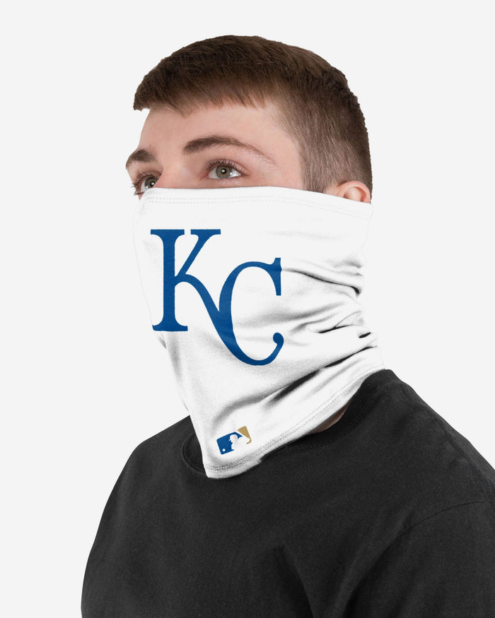 Kansas City Royals On-Field White UV Gaiter Scarf FOCO - FOCO.com