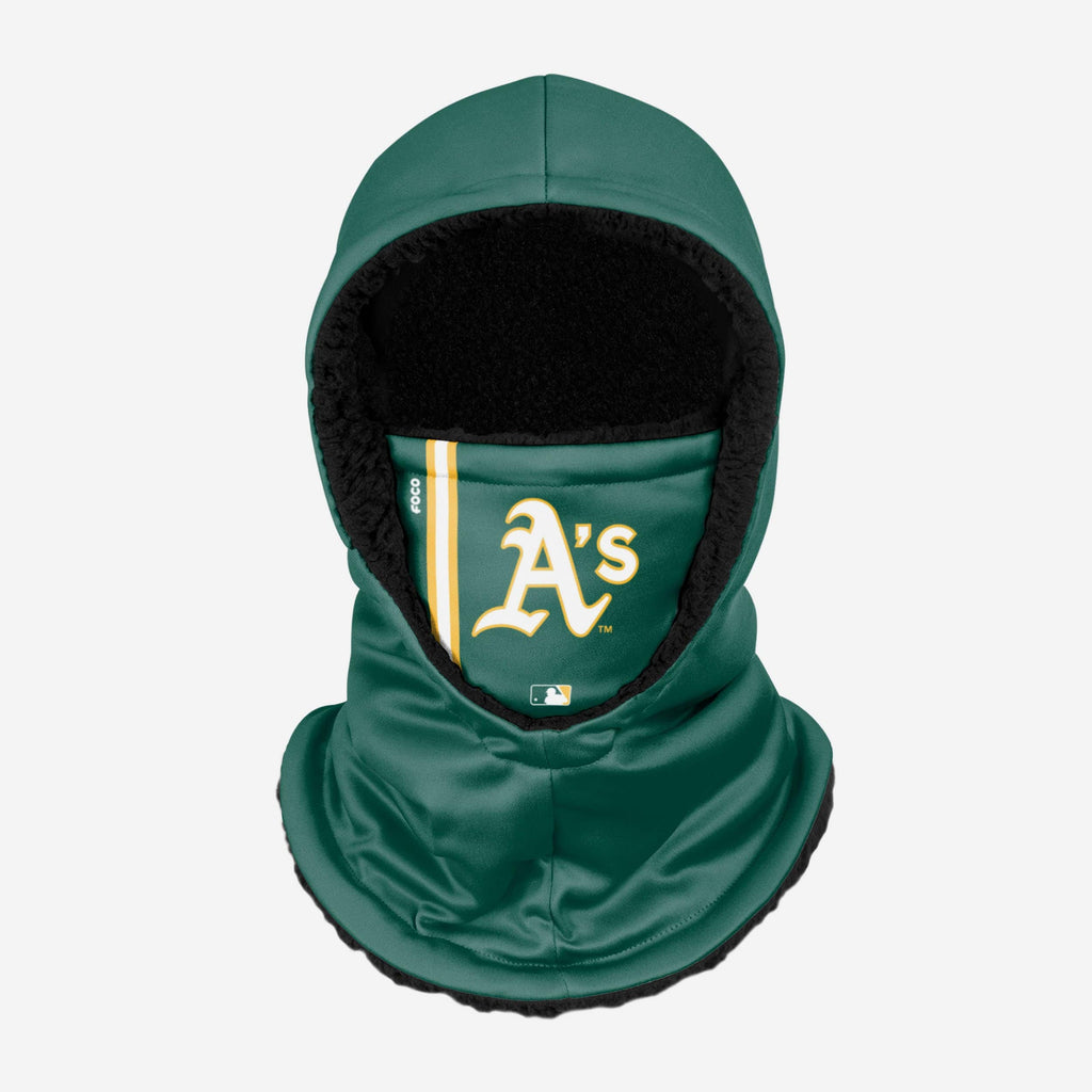 Oakland Athletics On-Field Alernate Green Hooded Gaiter FOCO - FOCO.com