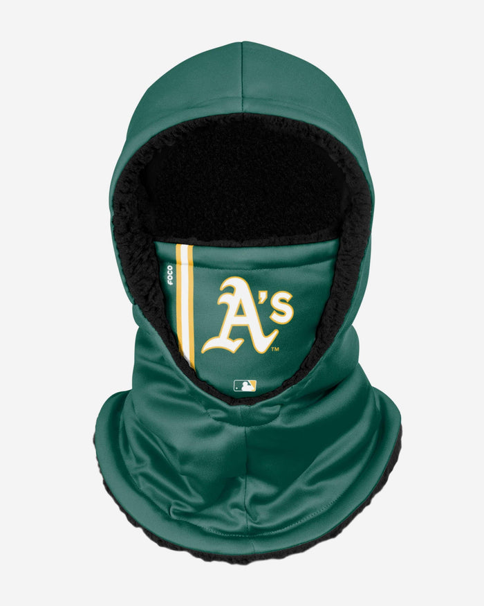 Oakland Athletics On-Field Alernate Green Hooded Gaiter FOCO - FOCO.com