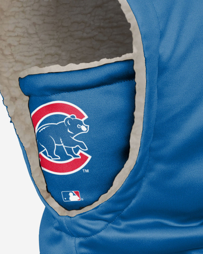 Chicago Cubs On-Field Blue Hooded Gaiter FOCO - FOCO.com