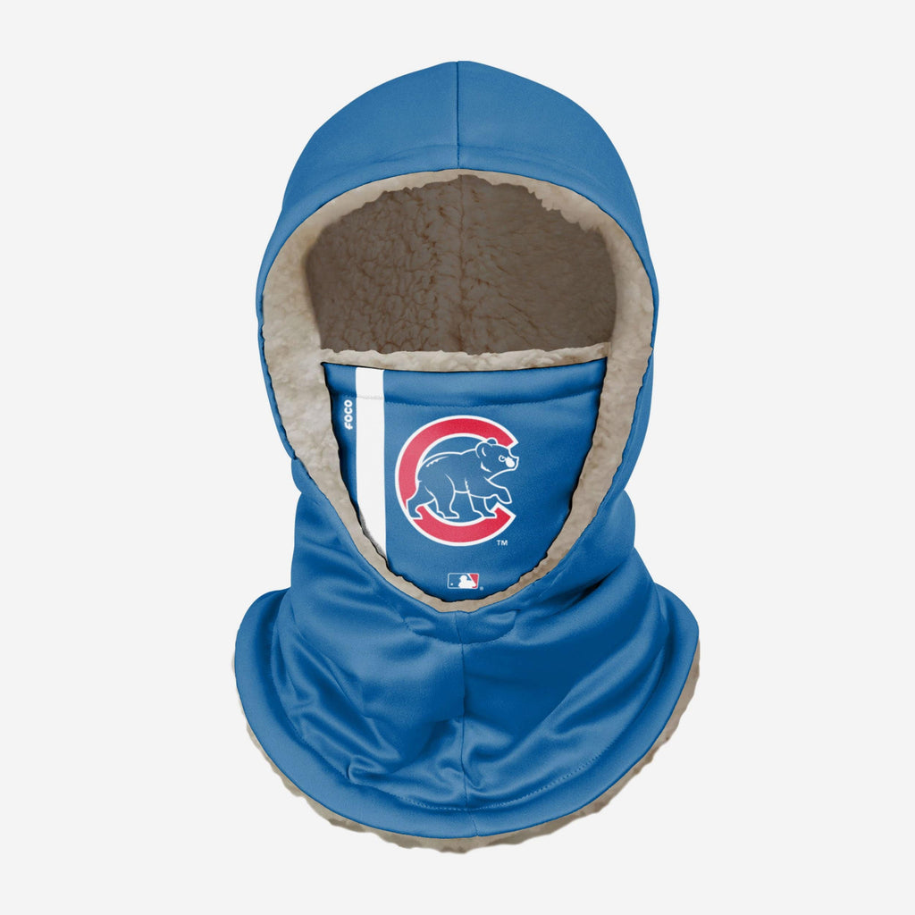 Chicago Cubs On-Field Blue Hooded Gaiter FOCO - FOCO.com