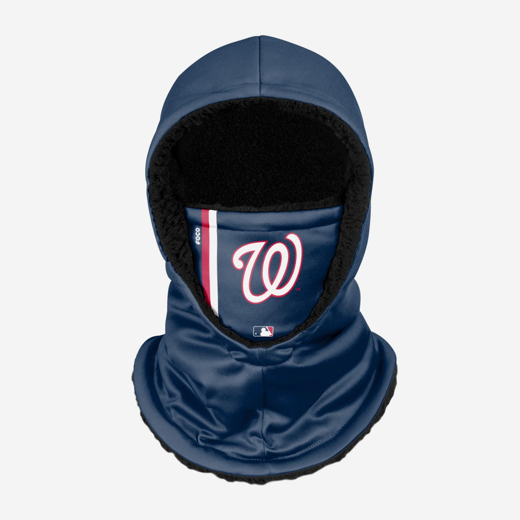 Washington Nationals On-Field Blue Hooded Gaiter FOCO - FOCO.com