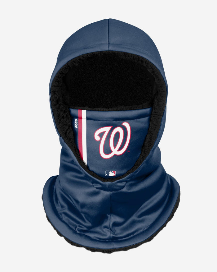 Washington Nationals On-Field Blue Hooded Gaiter FOCO - FOCO.com