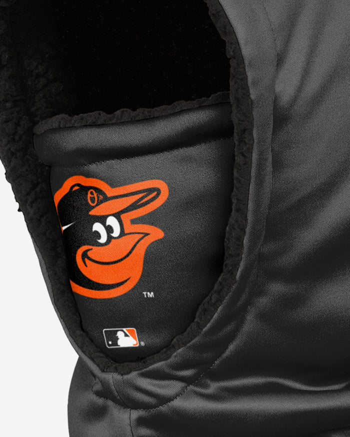 Baltimore Orioles On-Field Black Hooded Gaiter FOCO - FOCO.com