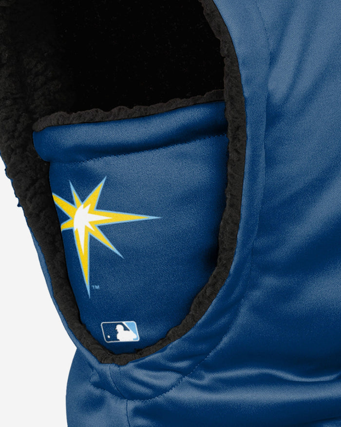 Tampa Bay Rays On-Field Navy Burst Logo Hooded Gaiter FOCO - FOCO.com