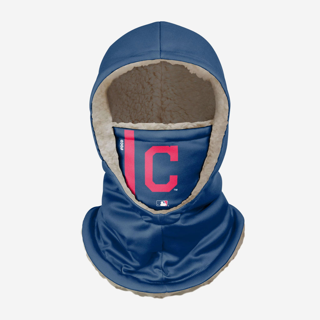 Cleveland Guardians On-Field Navy Hooded Gaiter FOCO - FOCO.com