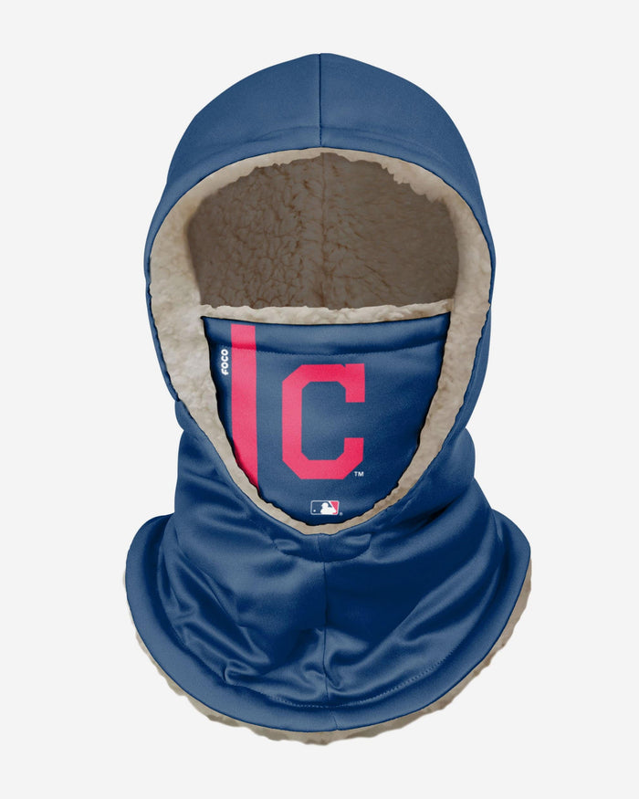 Cleveland Guardians On-Field Navy Hooded Gaiter FOCO - FOCO.com