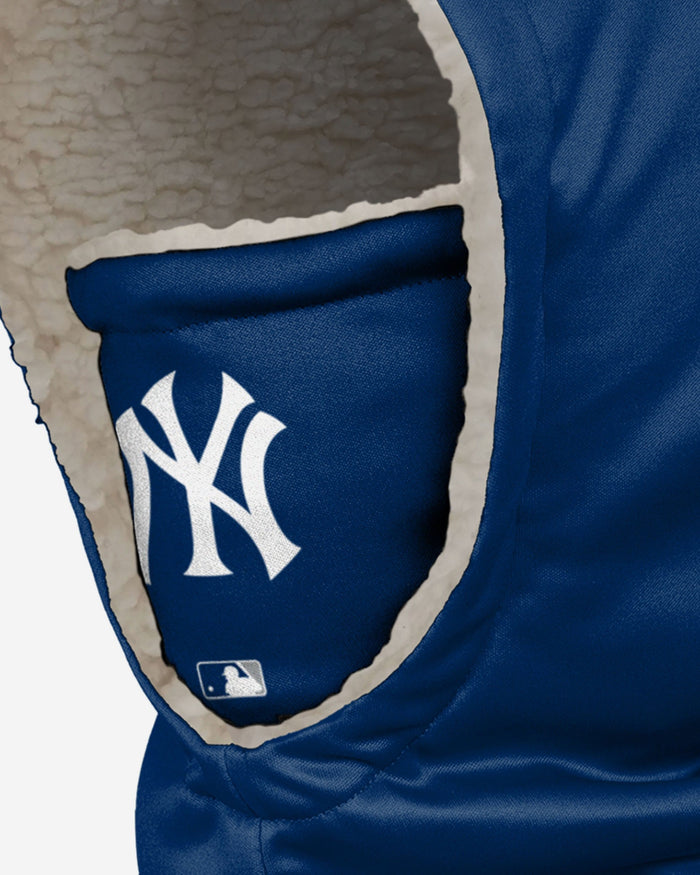 New York Yankees On-Field Navy Hooded Gaiter Scarf FOCO - FOCO.com