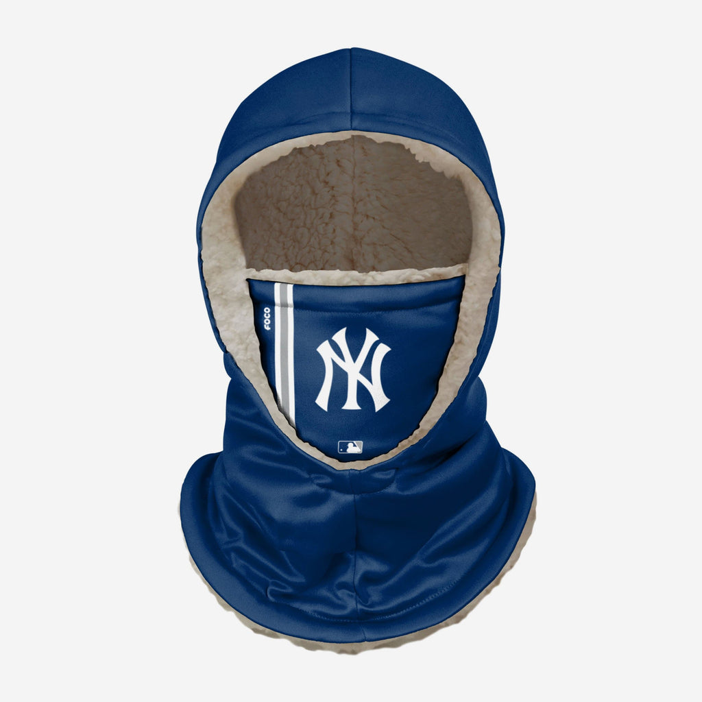 New York Yankees On-Field Navy Hooded Gaiter Scarf FOCO - FOCO.com