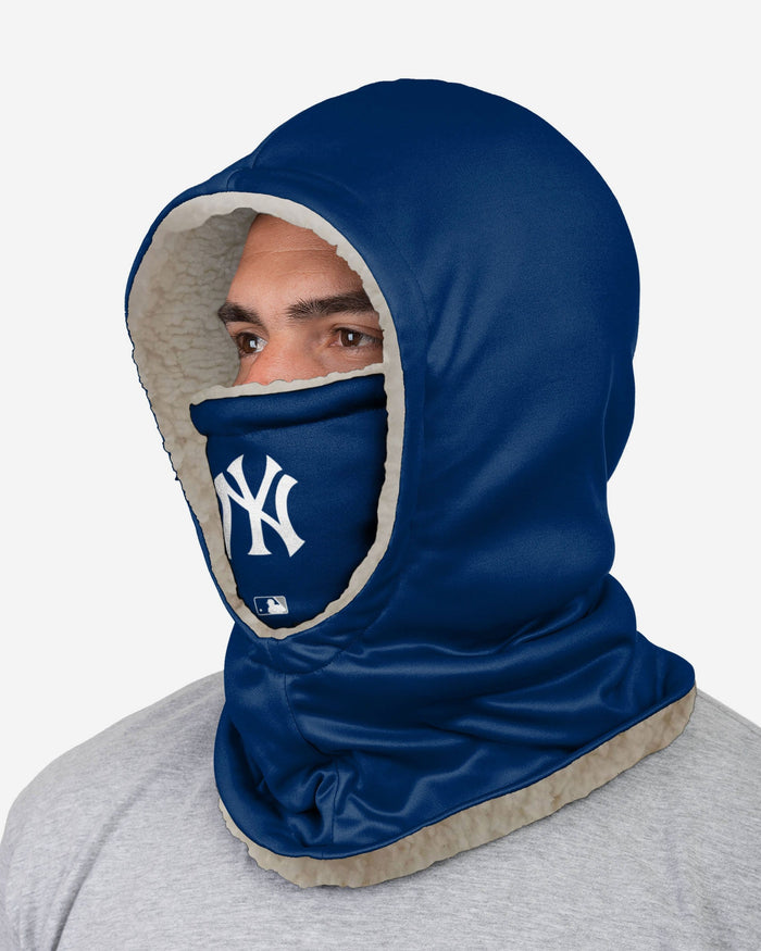 New York Yankees On-Field Navy Hooded Gaiter Scarf FOCO - FOCO.com