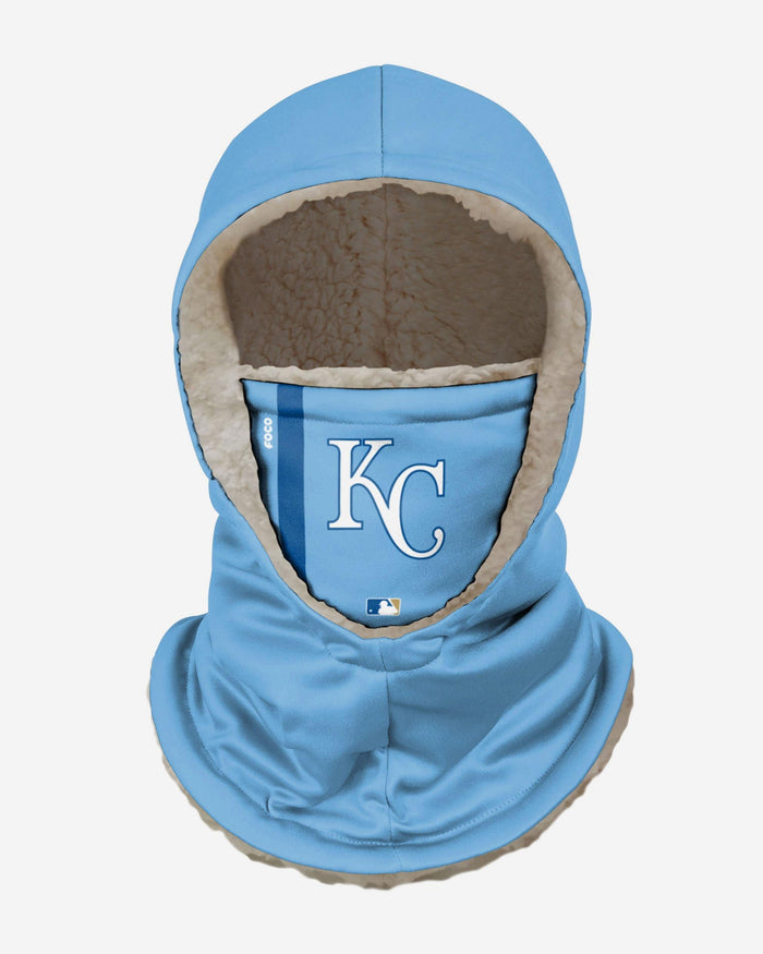 Kansas City Royals On-Field Powder Blue Hooded Gaiter FOCO - FOCO.com