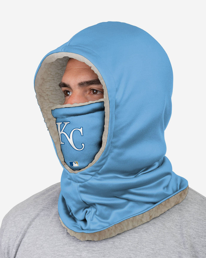 Kansas City Royals On-Field Powder Blue Hooded Gaiter FOCO - FOCO.com