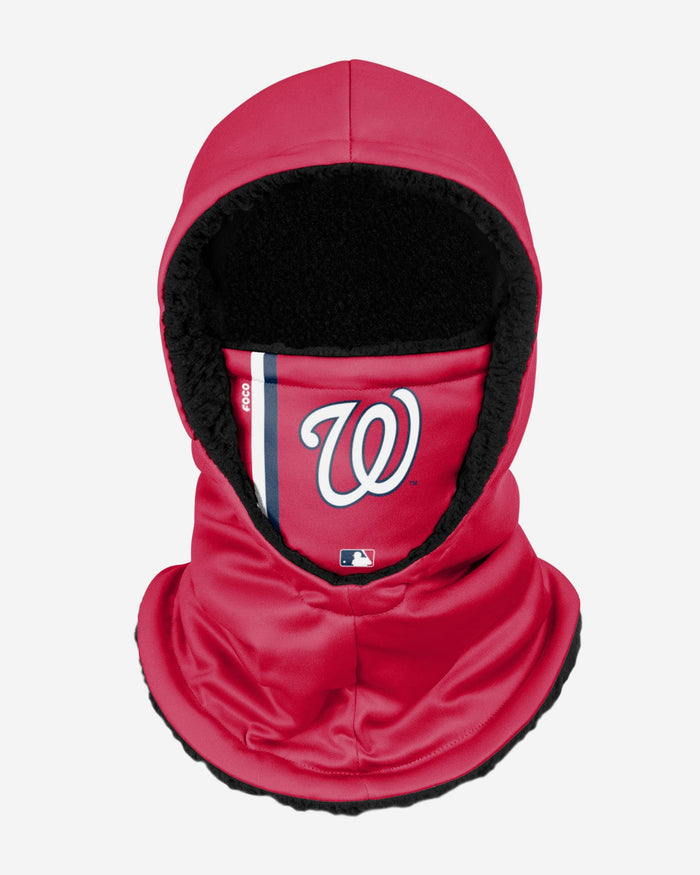 Washington Nationals On-Field Red Hooded Gaiter FOCO - FOCO.com