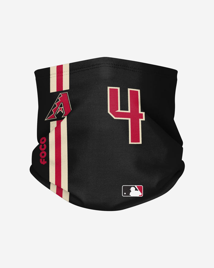 Ketel Marte Arizona Diamondbacks On-Field Black UV Gaiter Scarf FOCO - FOCO.com