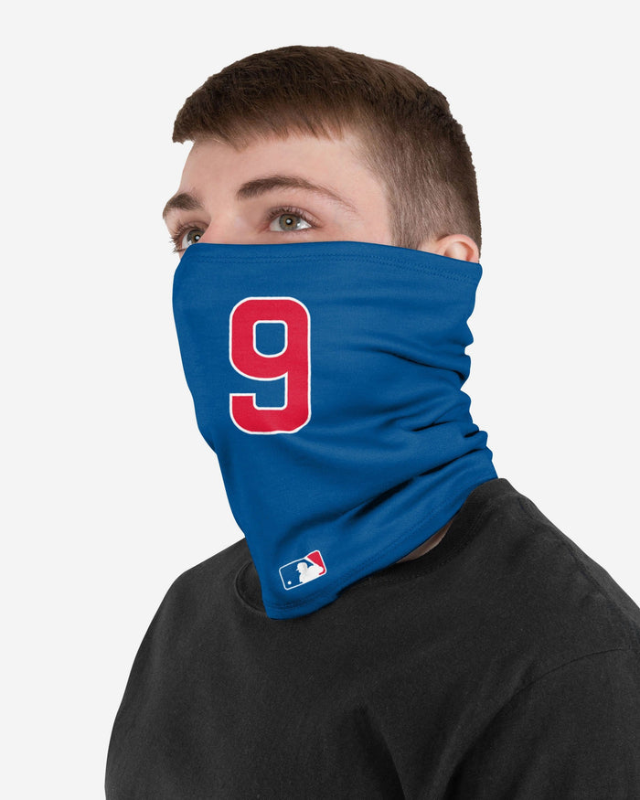 Javier Baez Chicago Cubs On-Field Blue UV Gaiter Scarf FOCO - FOCO.com