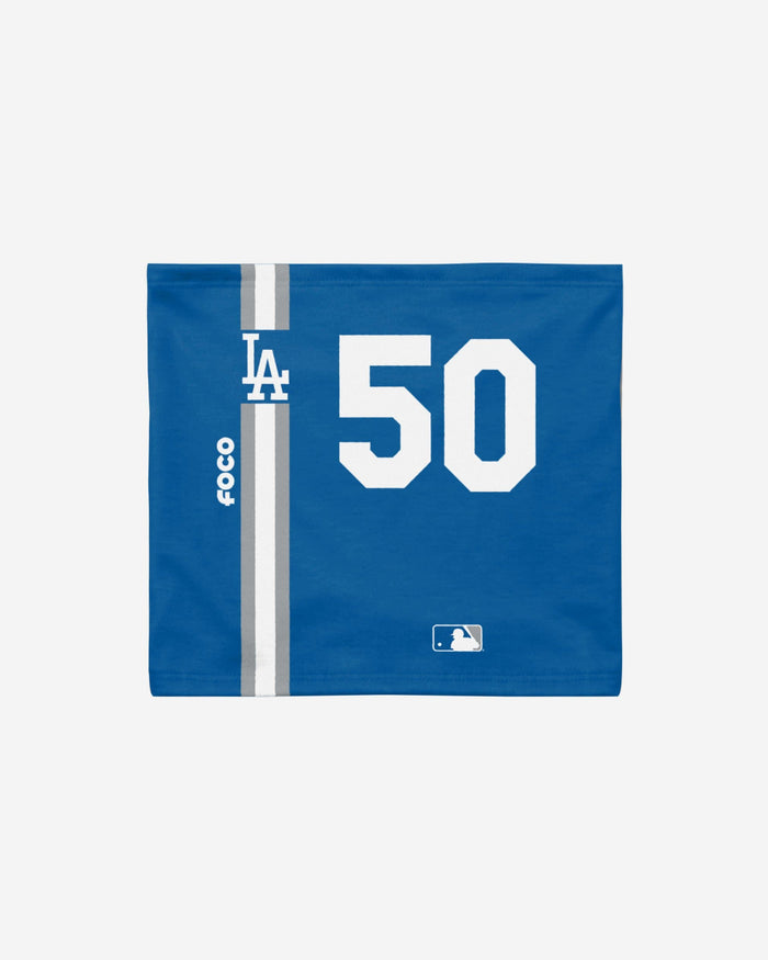 Mookie Betts Los Angeles Dodgers On-Field Blue UV Gaiter Scarf FOCO - FOCO.com