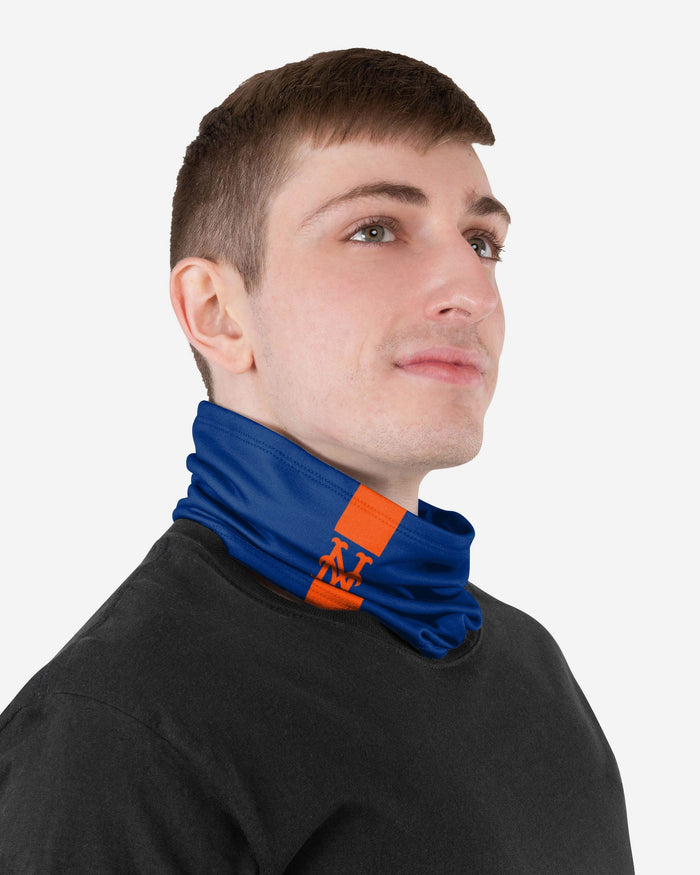 Pete Alonso New York Mets On-Field Blue & Orange UV Gaiter Scarf FOCO - FOCO.com