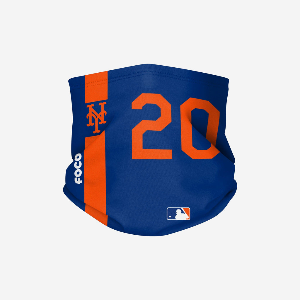 Pete Alonso New York Mets On-Field Blue & Orange UV Gaiter Scarf FOCO - FOCO.com