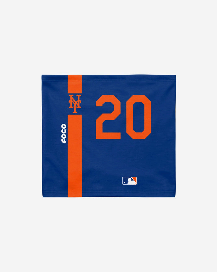 Pete Alonso New York Mets On-Field Blue & Orange UV Gaiter Scarf FOCO - FOCO.com