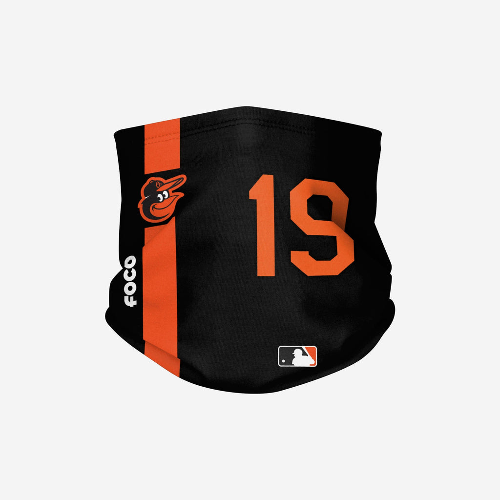 Chris Davis Baltimore Orioles On-Field Black UV Gaiter Scarf FOCO - FOCO.com