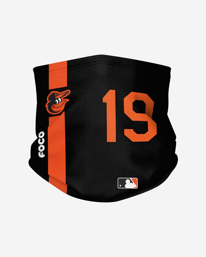 Chris Davis Baltimore Orioles On-Field Black UV Gaiter Scarf FOCO - FOCO.com