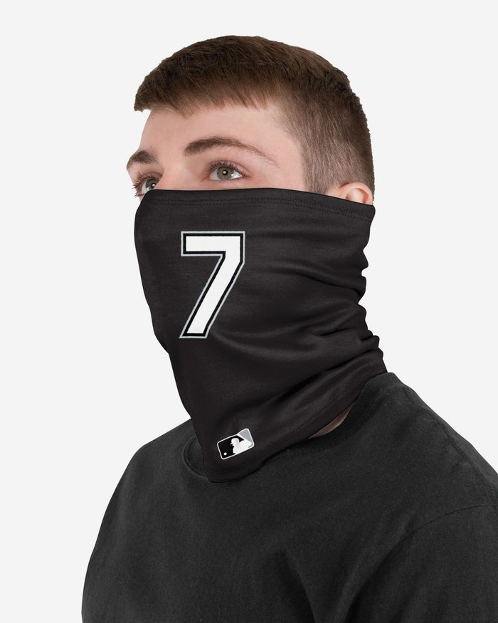 Tim Anderson Chicago White Sox On-Field Black UV Gaiter Scarf FOCO - FOCO.com