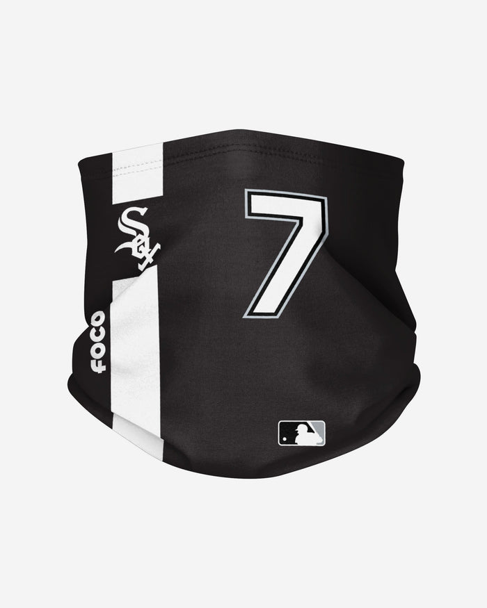 Tim Anderson Chicago White Sox On-Field Black UV Gaiter Scarf FOCO - FOCO.com