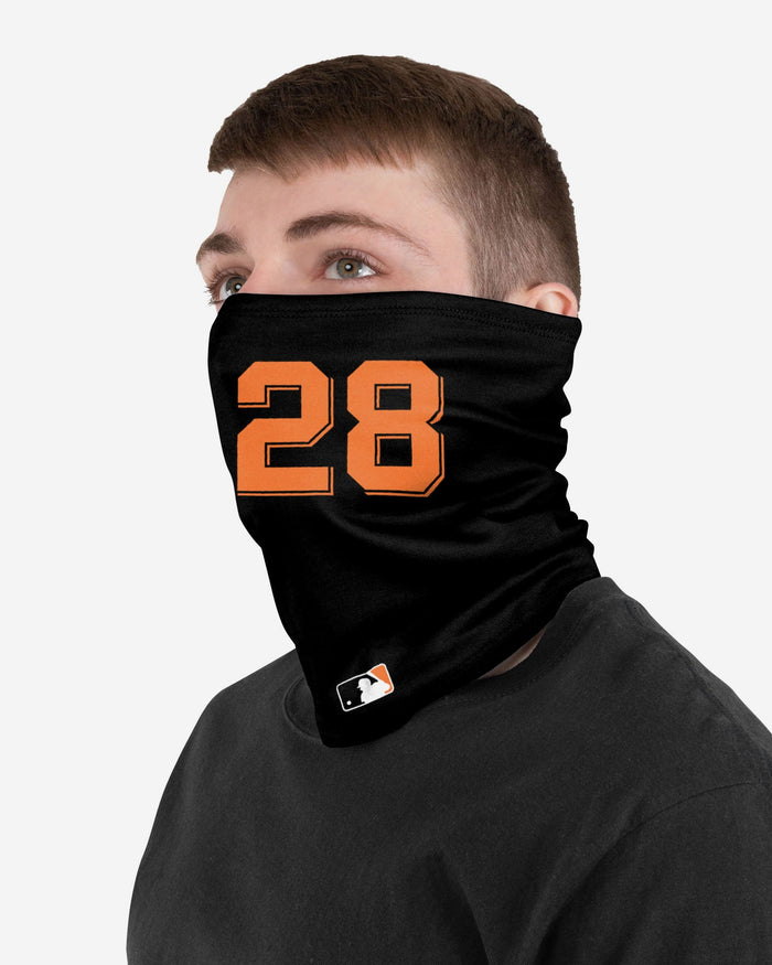 Buster Posey San Francisco Giants On-Field Black UV Gaiter Scarf FOCO - FOCO.com