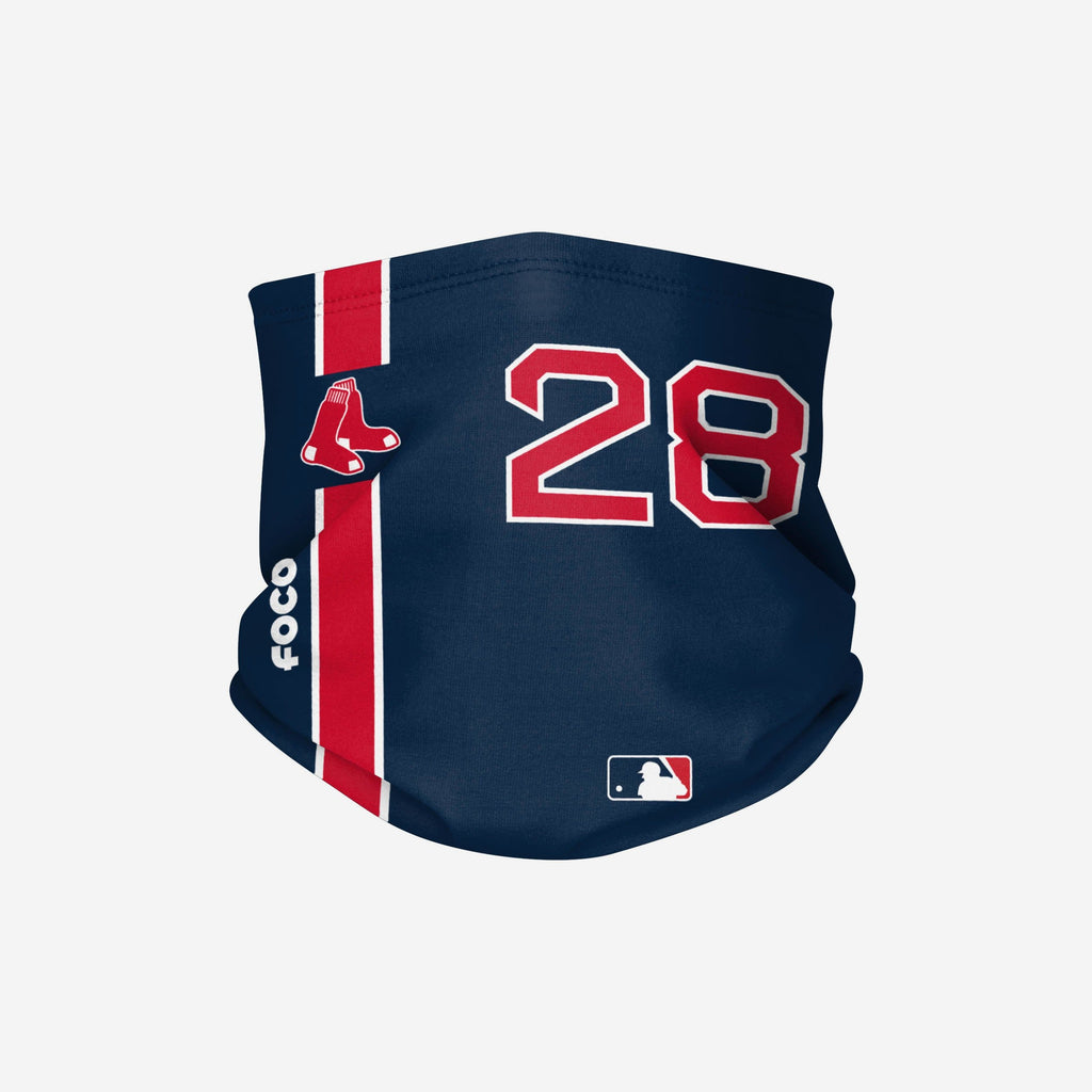 JD Martinez Boston Red Sox On-Field Navy UV Gaiter Scarf FOCO - FOCO.com