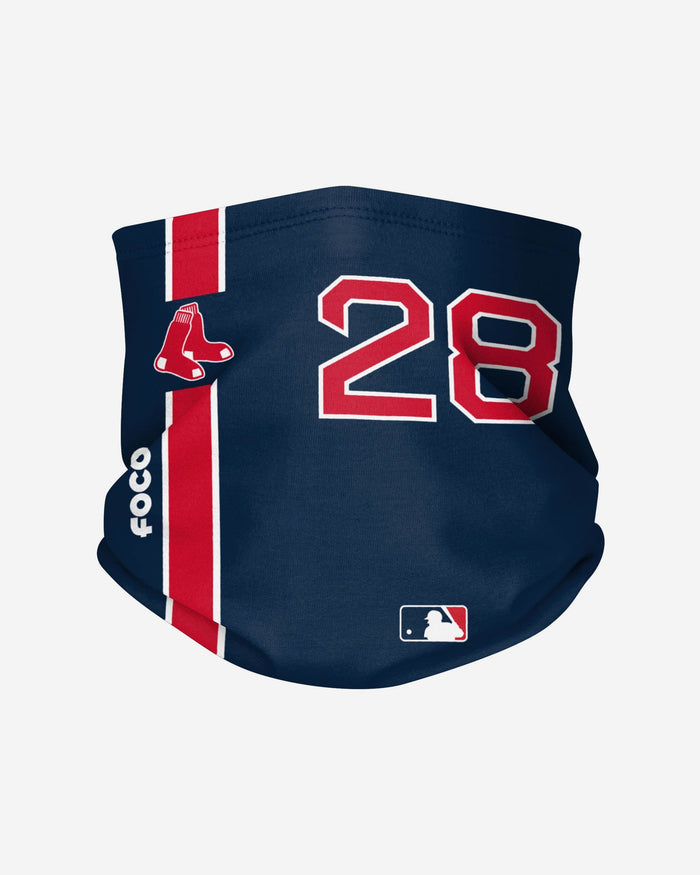 JD Martinez Boston Red Sox On-Field Navy UV Gaiter Scarf FOCO - FOCO.com