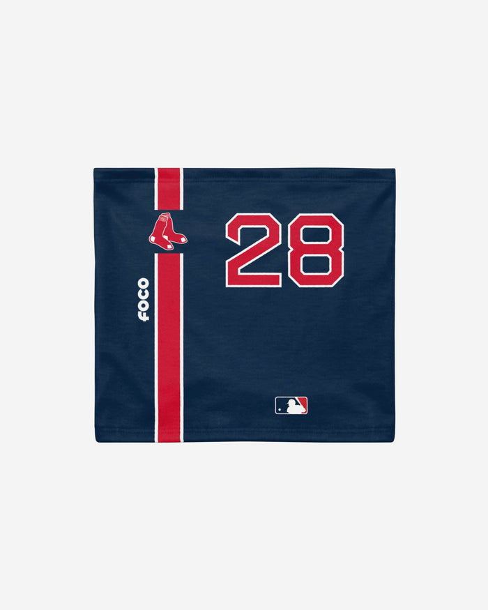 JD Martinez Boston Red Sox On-Field Navy UV Gaiter Scarf FOCO - FOCO.com