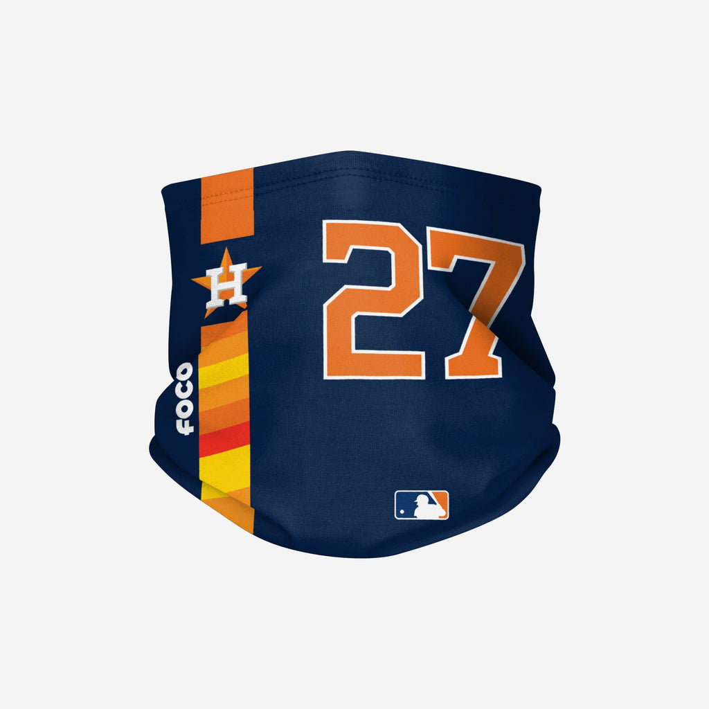 Jose Altuve Houston Astros On-Field Navy UV Gaiter Scarf FOCO - FOCO.com