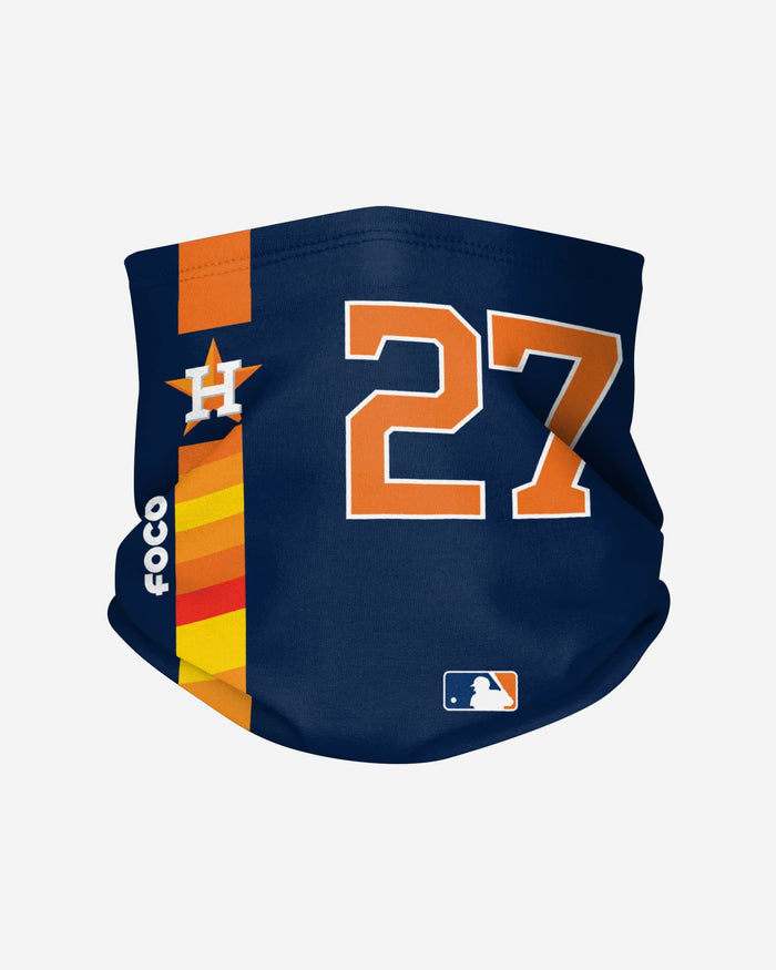 Jose Altuve Houston Astros On-Field Navy UV Gaiter Scarf FOCO - FOCO.com