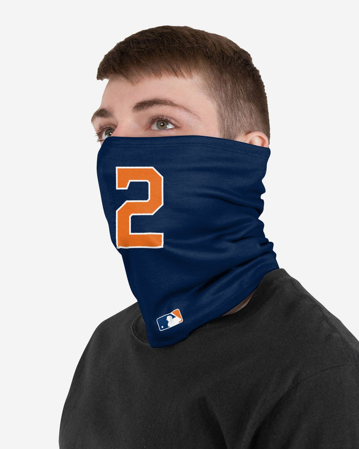 Alex Bregman Houston Astros On-Field Navy UV Gaiter Scarf FOCO - FOCO.com