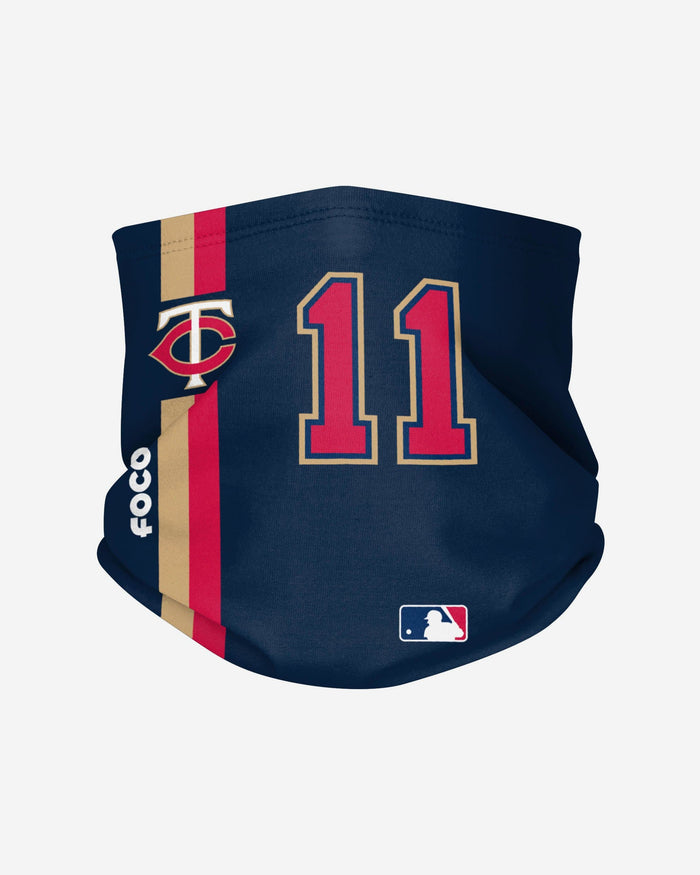 Jorge Polanco Minnesota Twins On-Field Navy UV Gaiter Scarf FOCO - FOCO.com