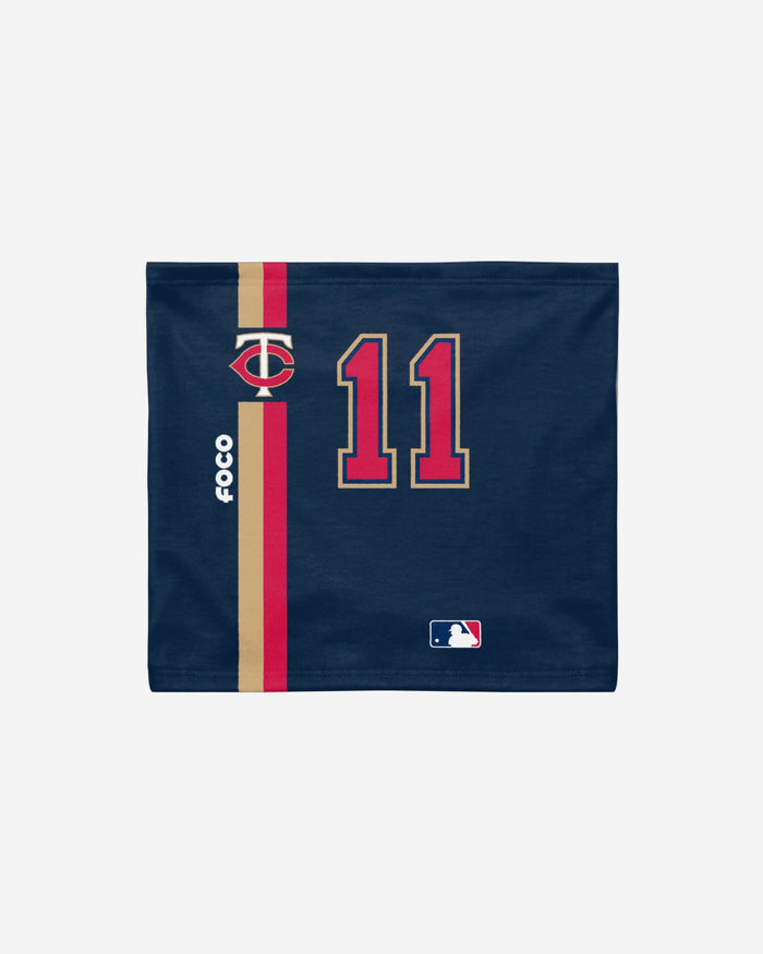 Jorge Polanco Minnesota Twins On-Field Navy UV Gaiter Scarf FOCO - FOCO.com