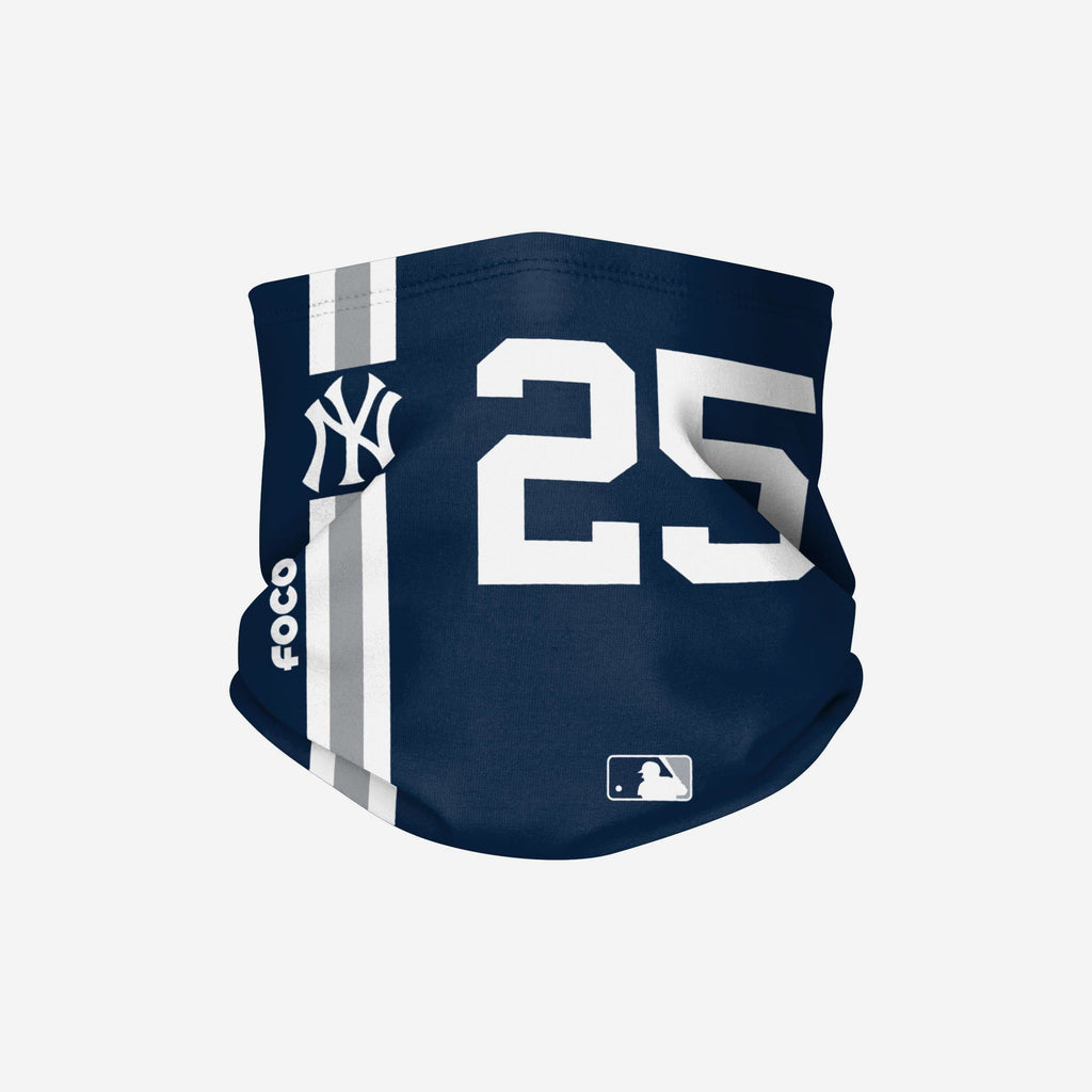 Gleyber Torres New York Yankees On-Field Navy UV Gaiter Scarf FOCO - FOCO.com