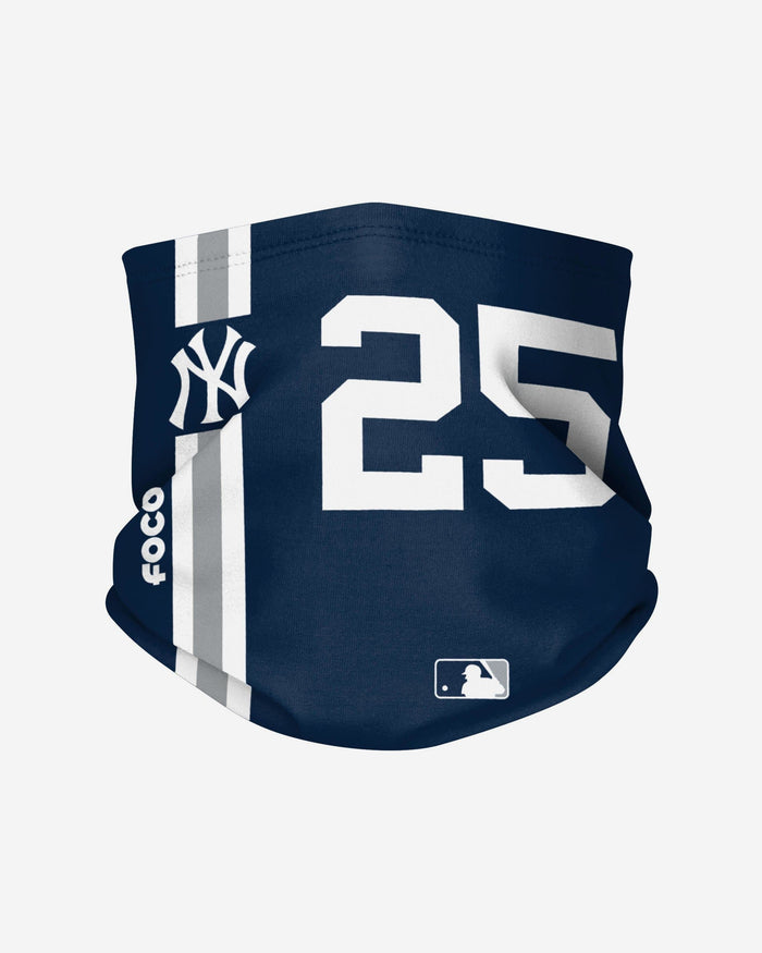 Gleyber Torres New York Yankees On-Field Navy UV Gaiter Scarf FOCO - FOCO.com