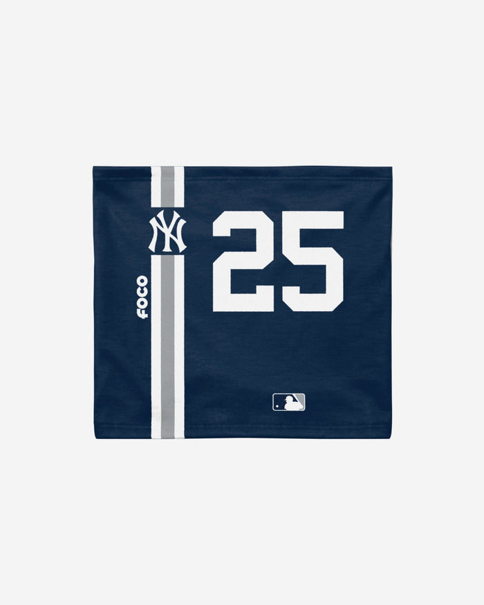 Gleyber Torres New York Yankees On-Field Navy UV Gaiter Scarf FOCO - FOCO.com