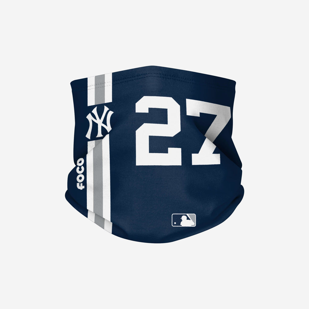 Giancarlo Stanton New York Yankees On-Field Navy UV Gaiter Scarf FOCO - FOCO.com