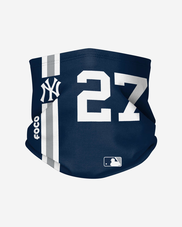 Giancarlo Stanton New York Yankees On-Field Navy UV Gaiter Scarf FOCO - FOCO.com