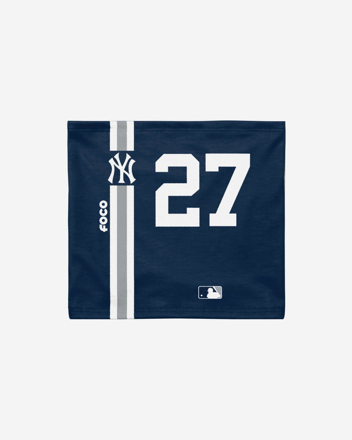 Giancarlo Stanton New York Yankees On-Field Navy UV Gaiter Scarf FOCO - FOCO.com