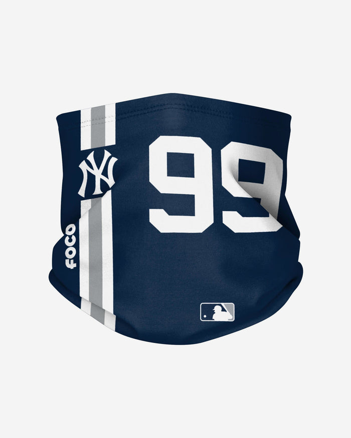 Aaron Judge New York Yankees On-Field Navy UV Gaiter Scarf FOCO - FOCO.com