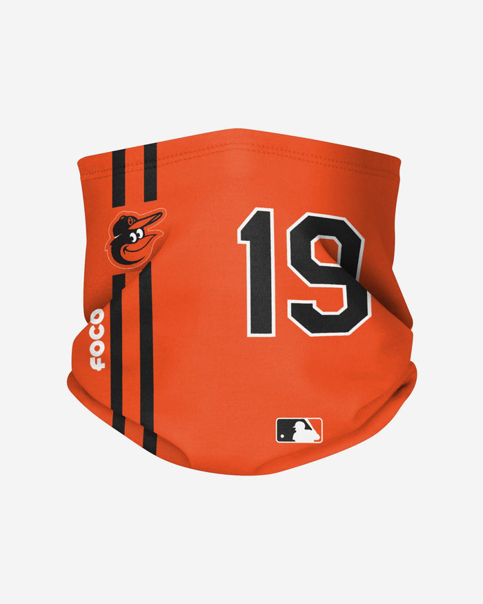 Chris Davis Baltimore Orioles On-Field Orange UV Gaiter Scarf FOCO - FOCO.com