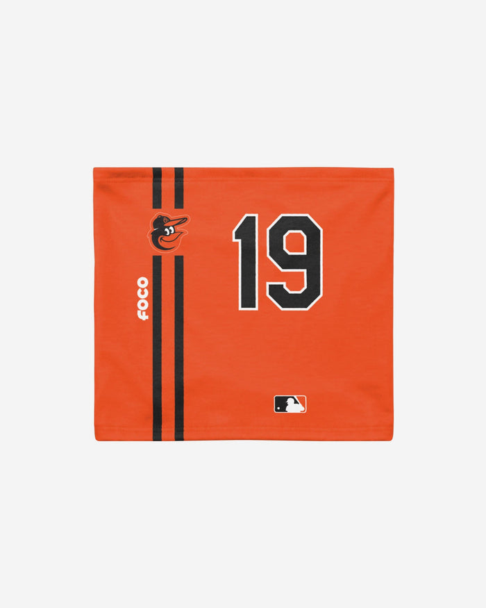 Chris Davis Baltimore Orioles On-Field Orange UV Gaiter Scarf FOCO - FOCO.com