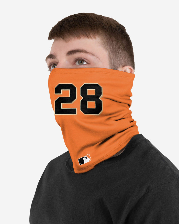 Buster Posey San Francisco Giants On-Field Orange UV Gaiter Scarf FOCO - FOCO.com